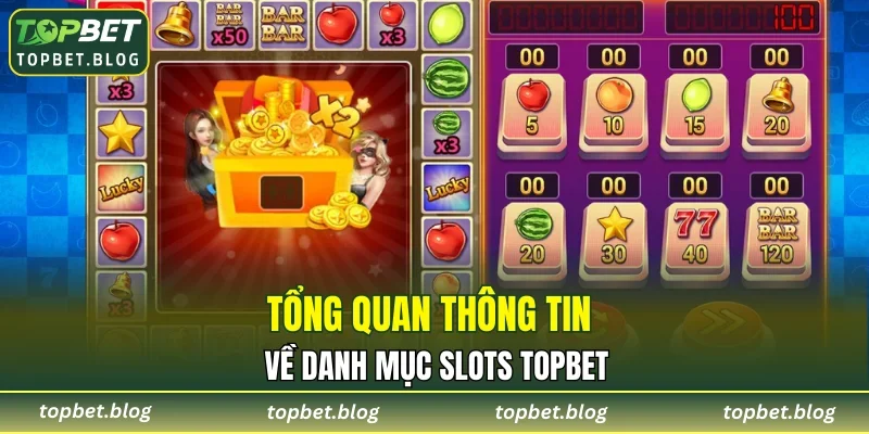 Tổng quan thông tin về danh mục slots TOPBET